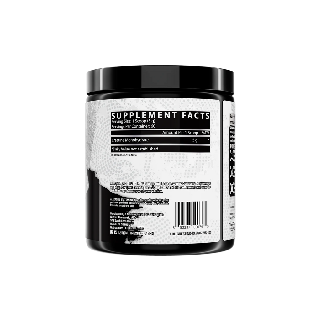 Nutrex Creatina Monohidratada, 60 Porciones