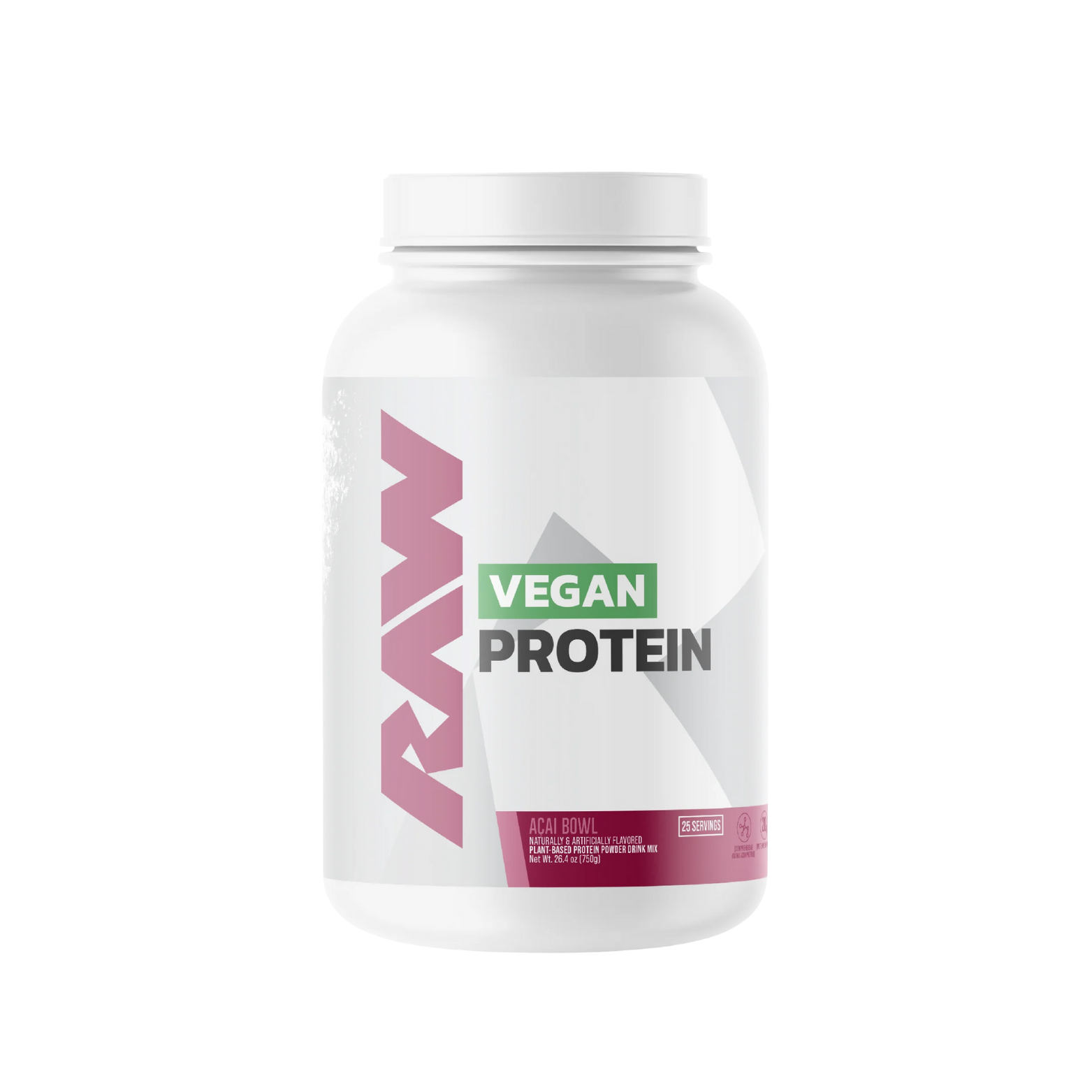 Proteína RAW Vegana Açai Bowl, 25 Porciones