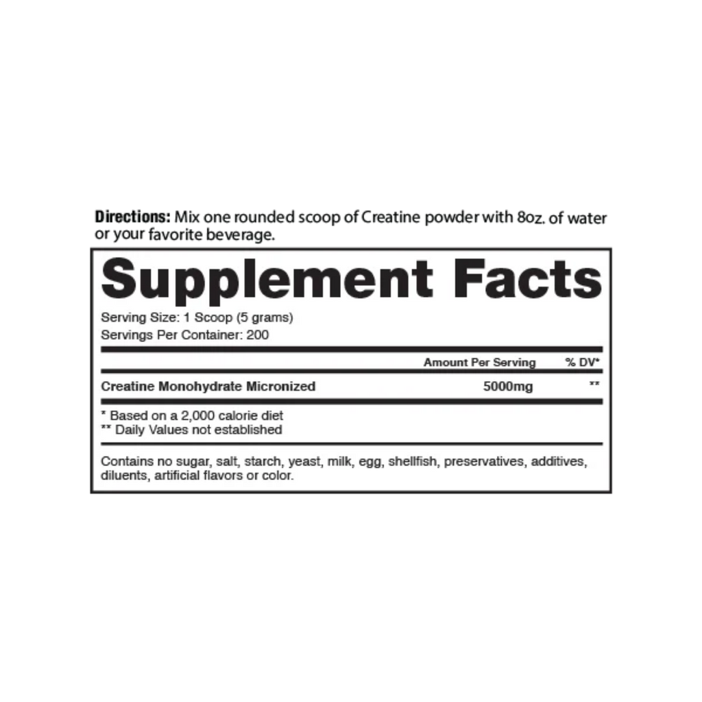 Dragon Pharma Creatine Monohidrate Essentials, 60 Porciones