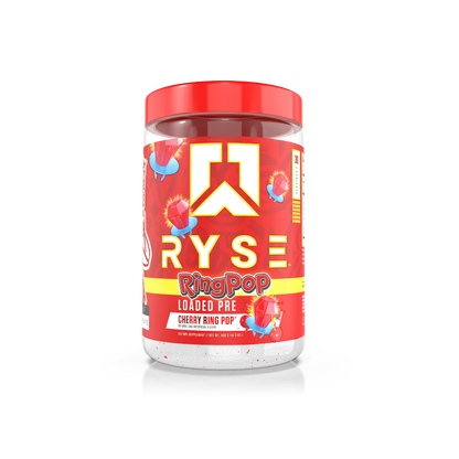 Pre-entreno Ryse Loaded Pre Ring Pop Cherry, 30 Porciones