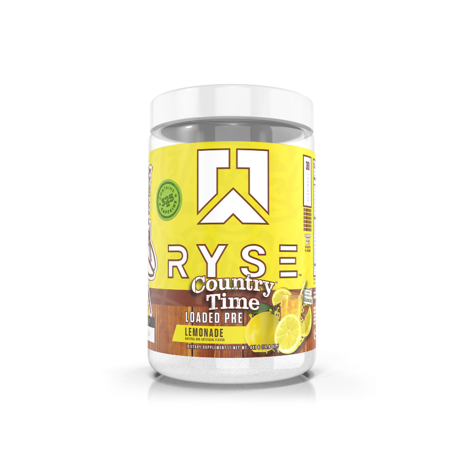 Pre-Workout Ryse Loaded Pre - Country Time Lemonade, 30 Porciones