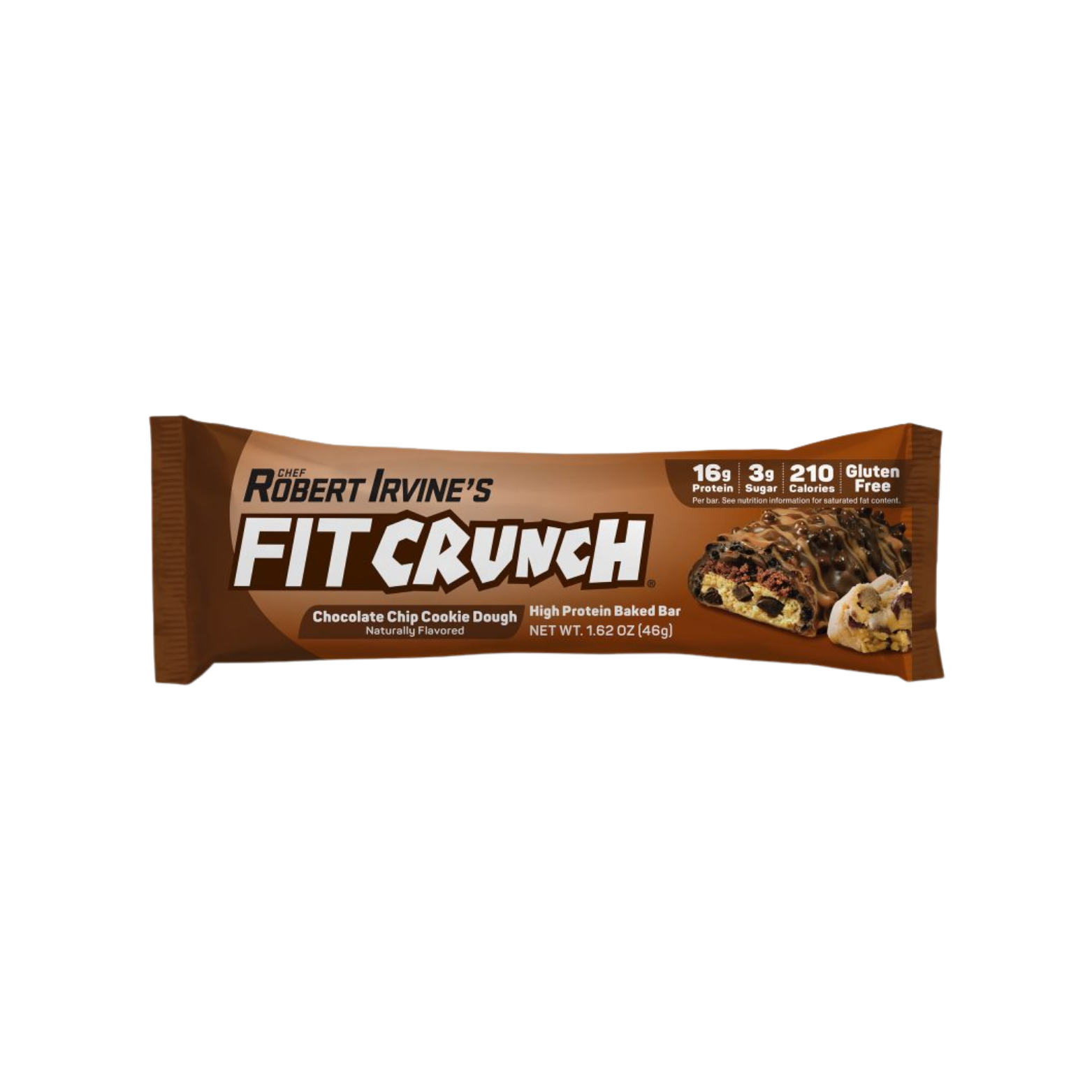 FitCrunch Choc Chip Cookie Dough 46g