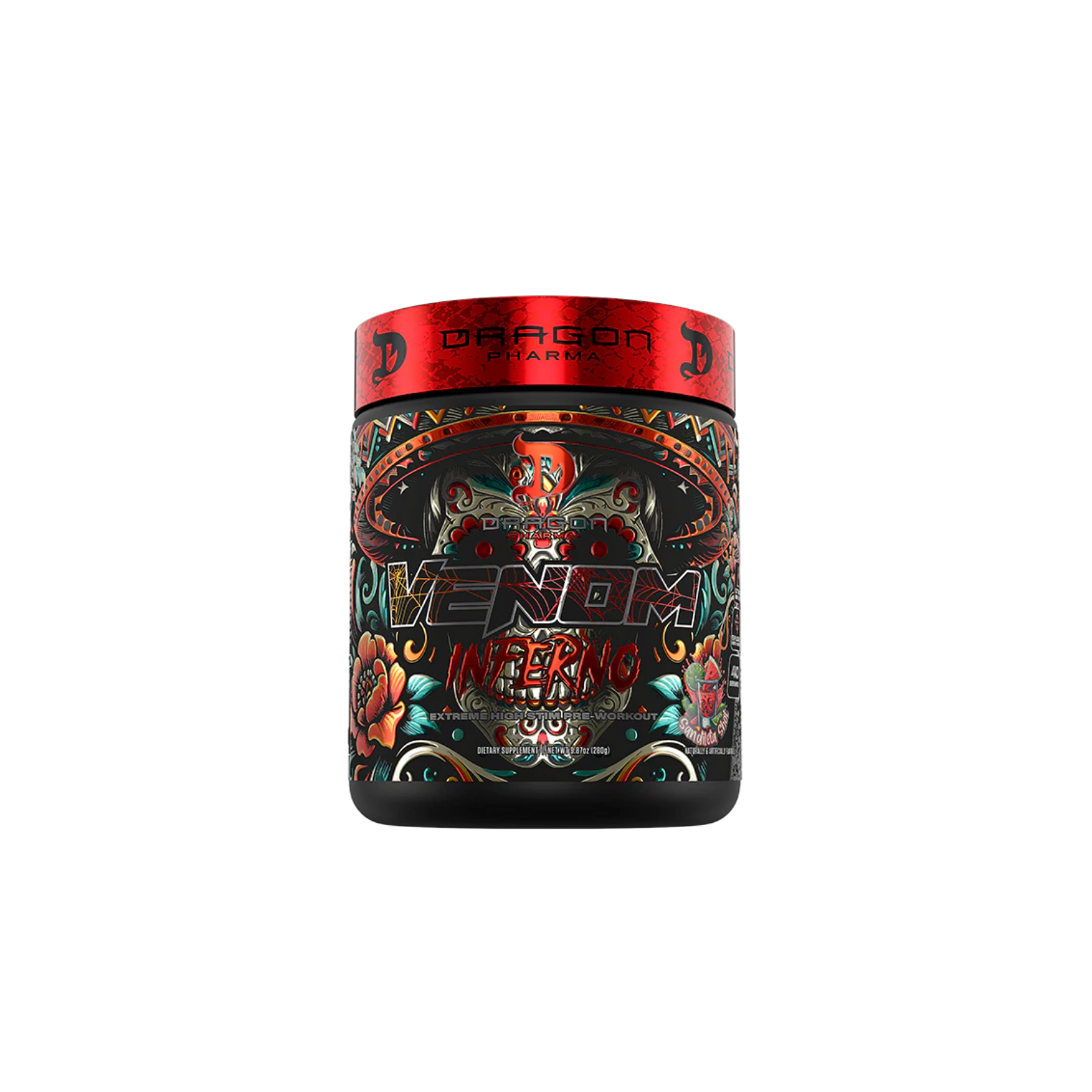 Venom Inferno Dragon Pharma Sandileta Shot, 40/20 Porciones