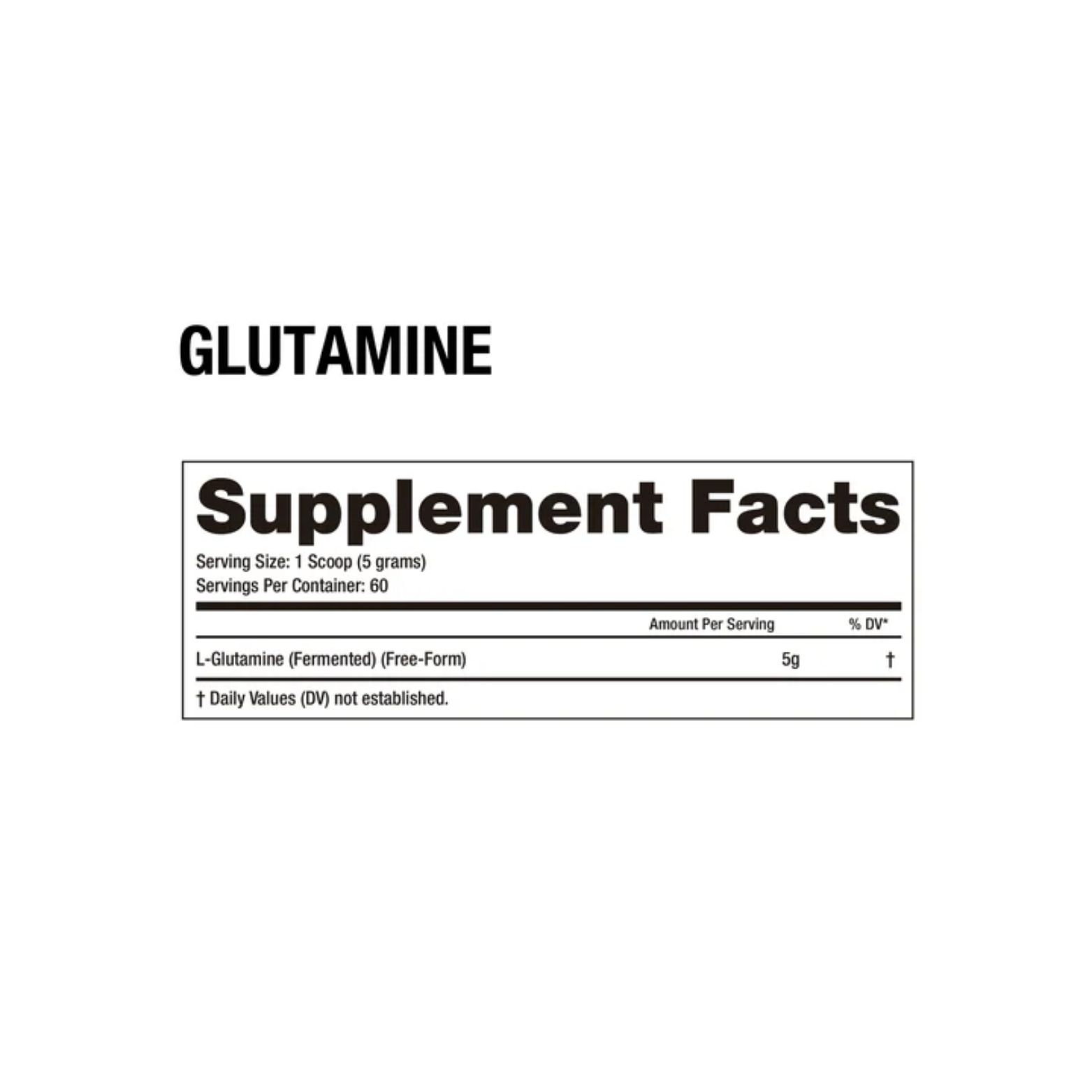 Dragon Pharma Glutamina Fermentada en polvo, 60 Porciones