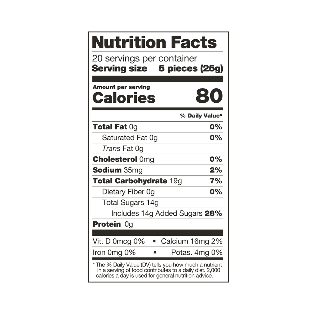 Energy Chews Sport Fuel