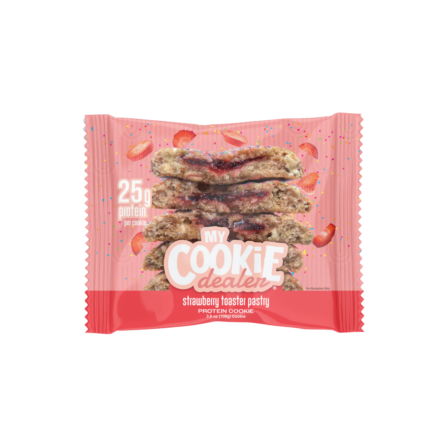 My Cookie Dealer Strawberry Toaster 15 gr Protein