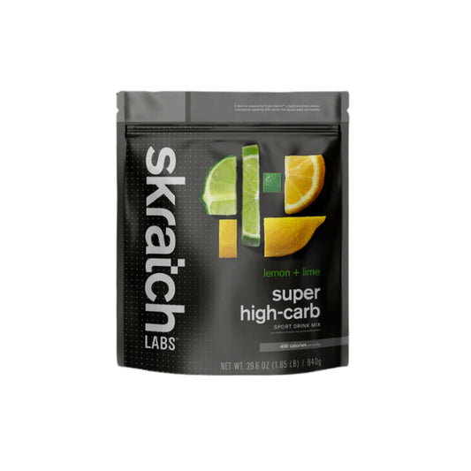 Super High Carb Sport Drink Mix Lemons Limes 840G, 8srv Resealable Pouch