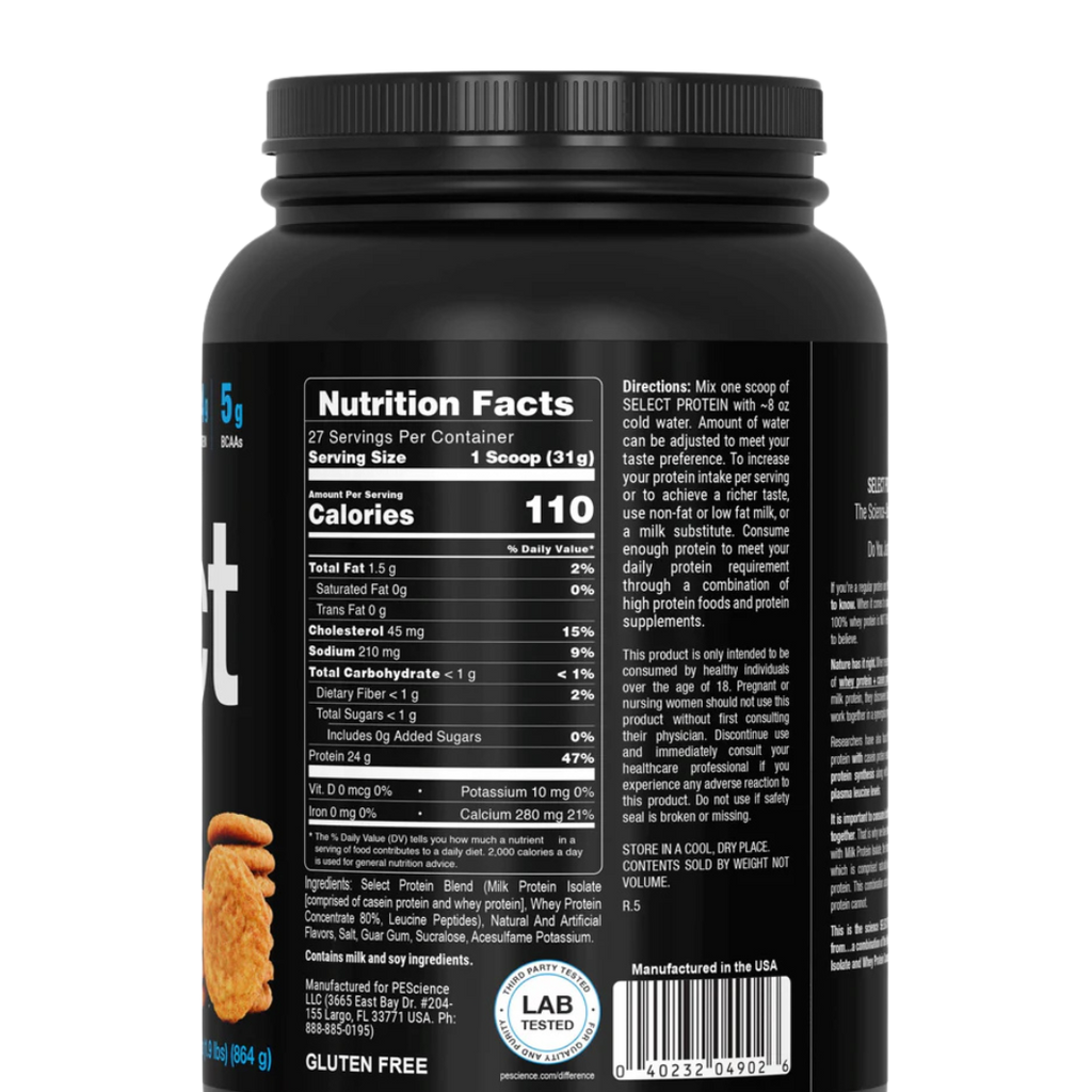 Pescience Select Snickerdoodle, 27 Porciones