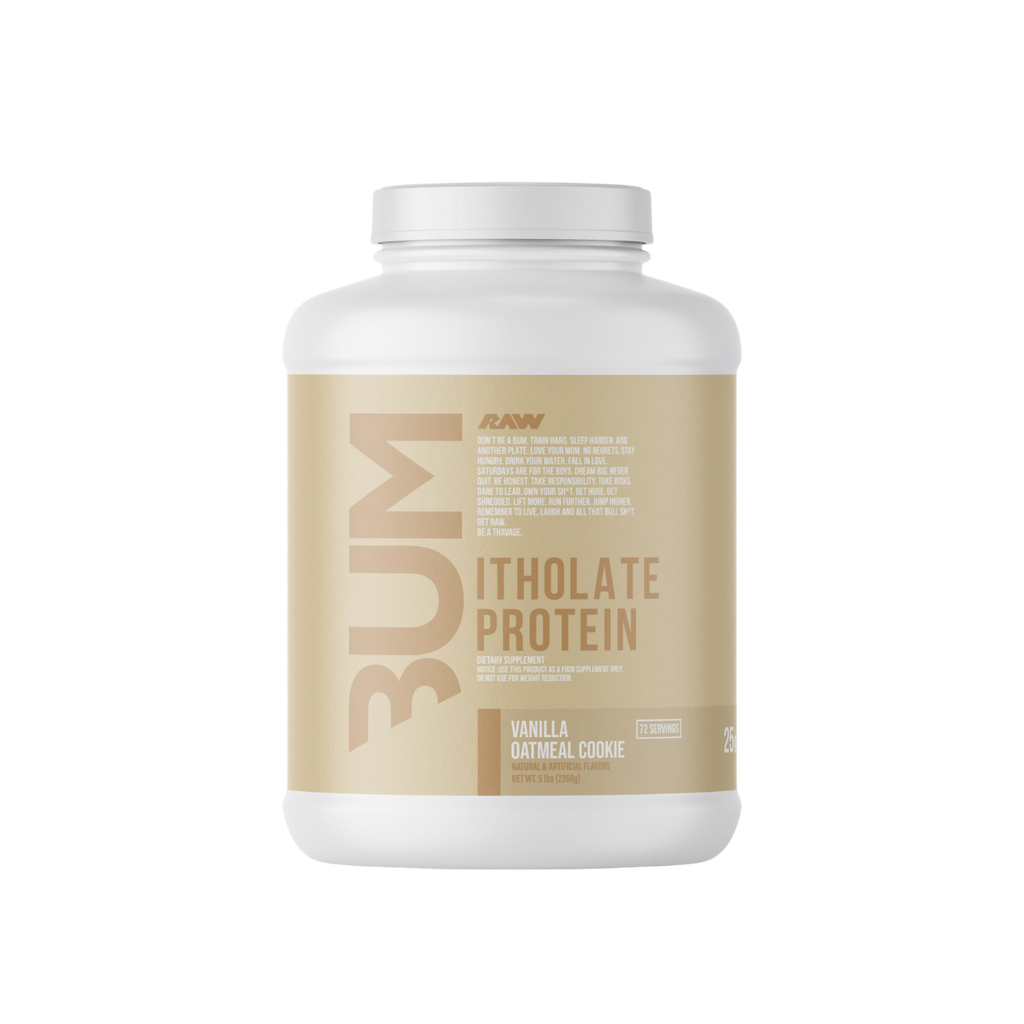 Proteína RAW x BUM Iholate Vainilla Oatmeal Cookie, 72 porciones