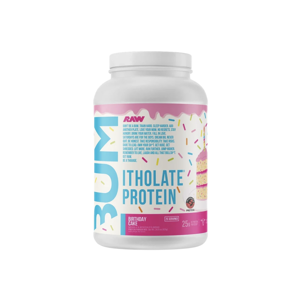 Proteína BUM x RAW Itholate Birthday Cake