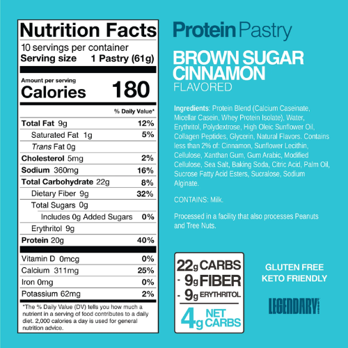 Legendary Foods Protein Brown Sugar Cinnamon