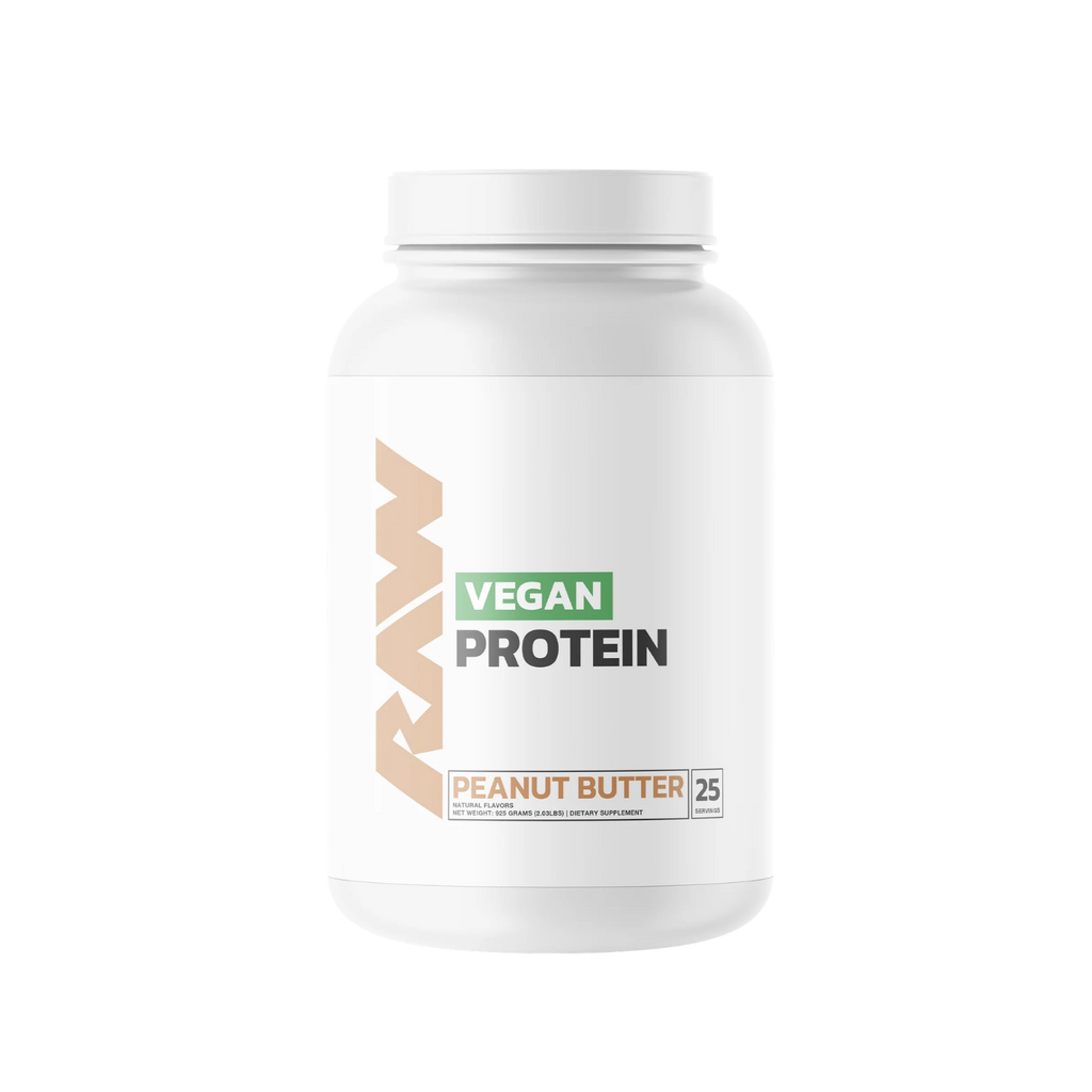Proteína RAW Vegana Peanut Butter, 25 Porciones