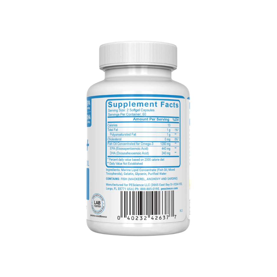Pescience Omega 3+, 120 Cápsulas blandas