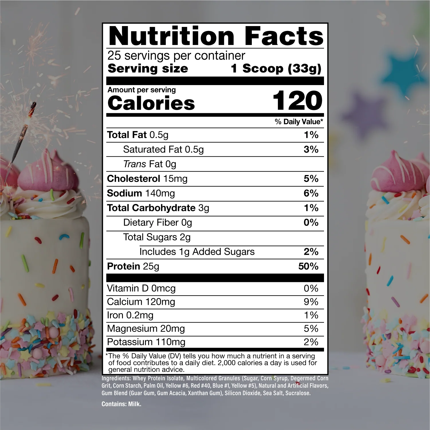 Proteína BUM x RAW Itholate Birthday Cake