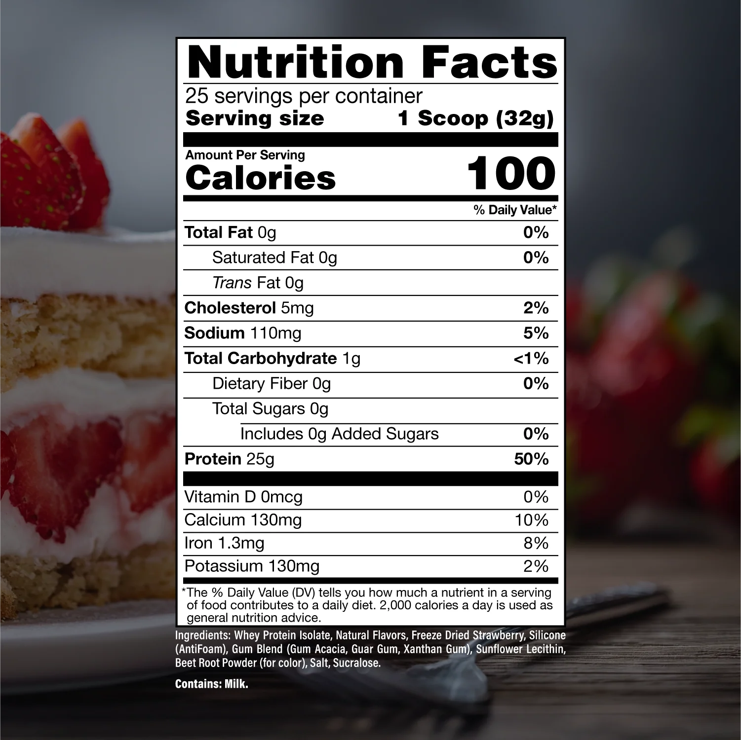 Proteína RAW x BUM Itholate Strawberry Bumcake, 25 porciones