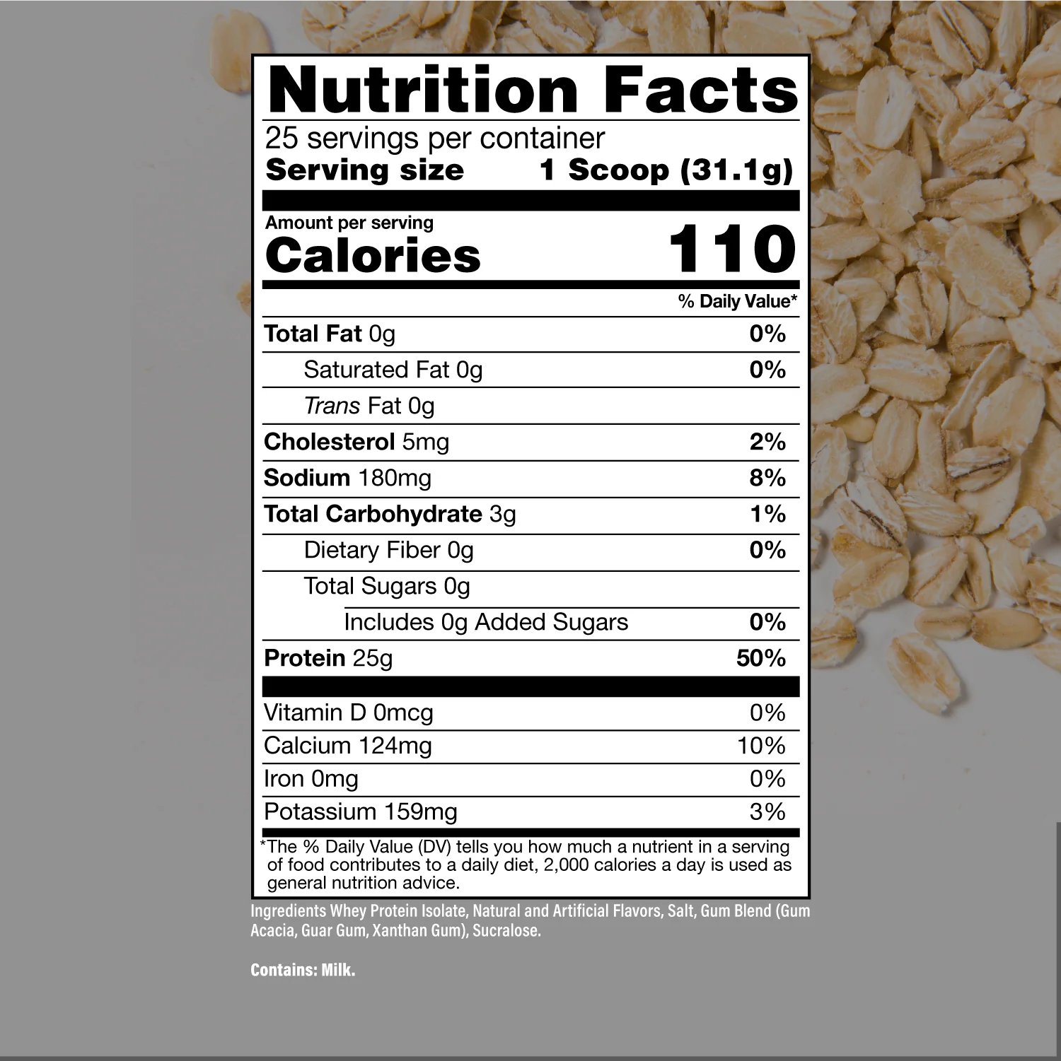 Proteína RAW x BUM Itholate Vainilla Oatmeal Cookie, 25 Porciones