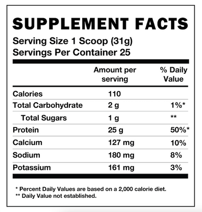 Proteína Raw CBUM Iso Vainilla Oatmeal Cookie, 25 Porciones