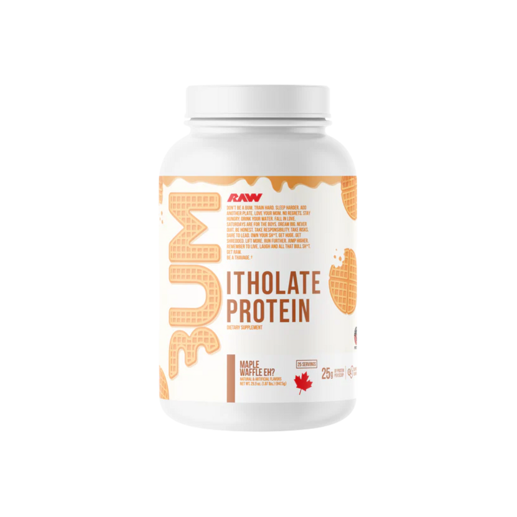 Proteína BUM x RAW Itholate Maple Waffle 25 porciones