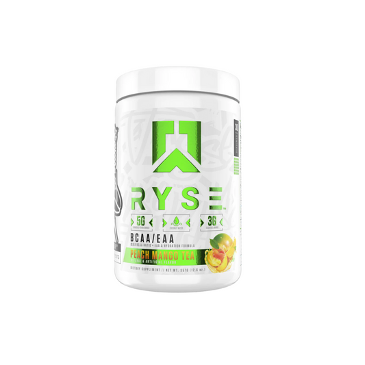 Ryse BCAA + EAA Peach Mango Tea, 30 Porciones